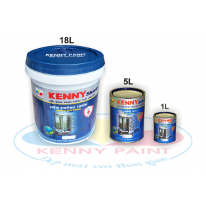 Sơn ngoại thất Kenny Shield Super Exterior (K9) màu đậm 5L